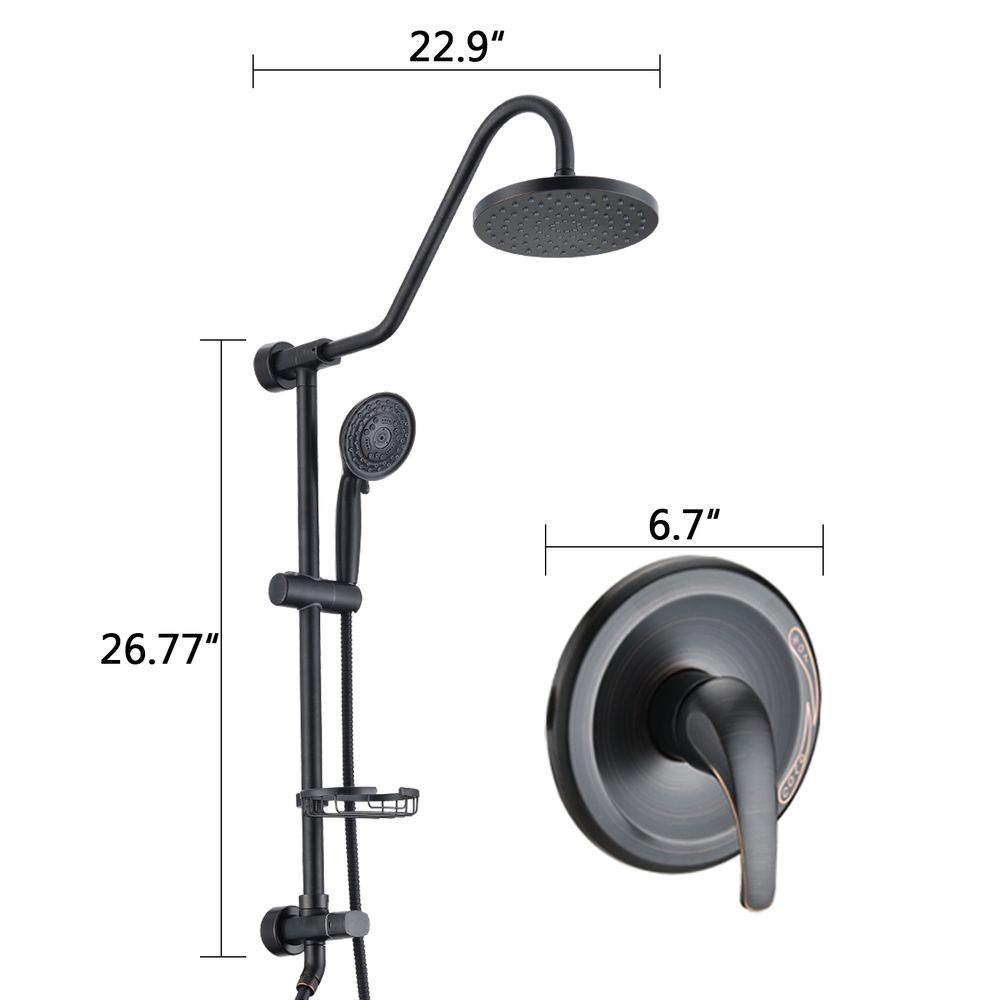 Blisstyle SHWR218 Fixed-Showerhead - View #6