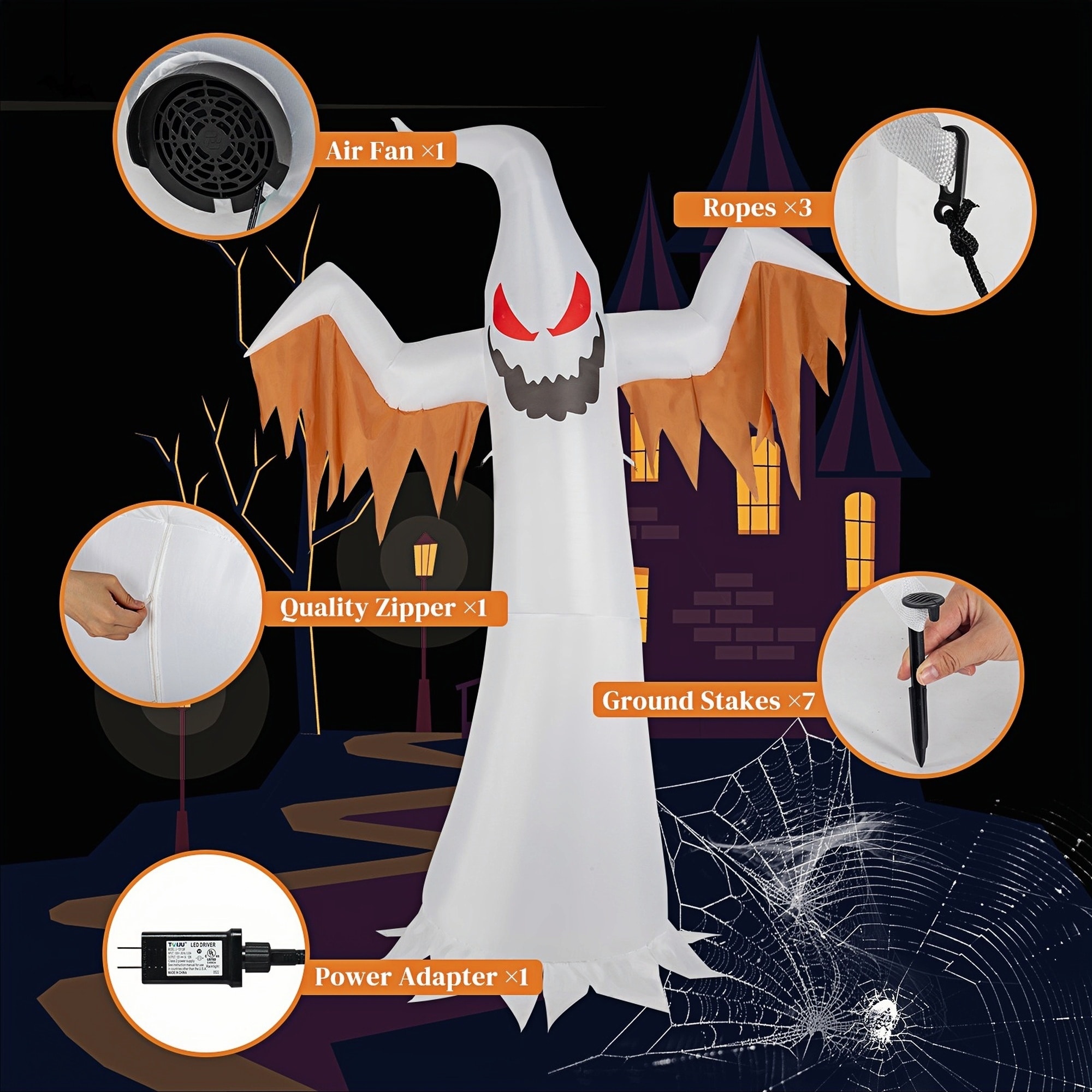 Numhew NHLYNN82905 Outdoor-Halloween-Decor - View #5