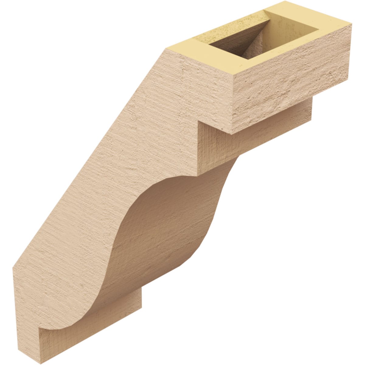 Ekena Millwork BRCUR05X10X14CHGRCPR braces - View #6