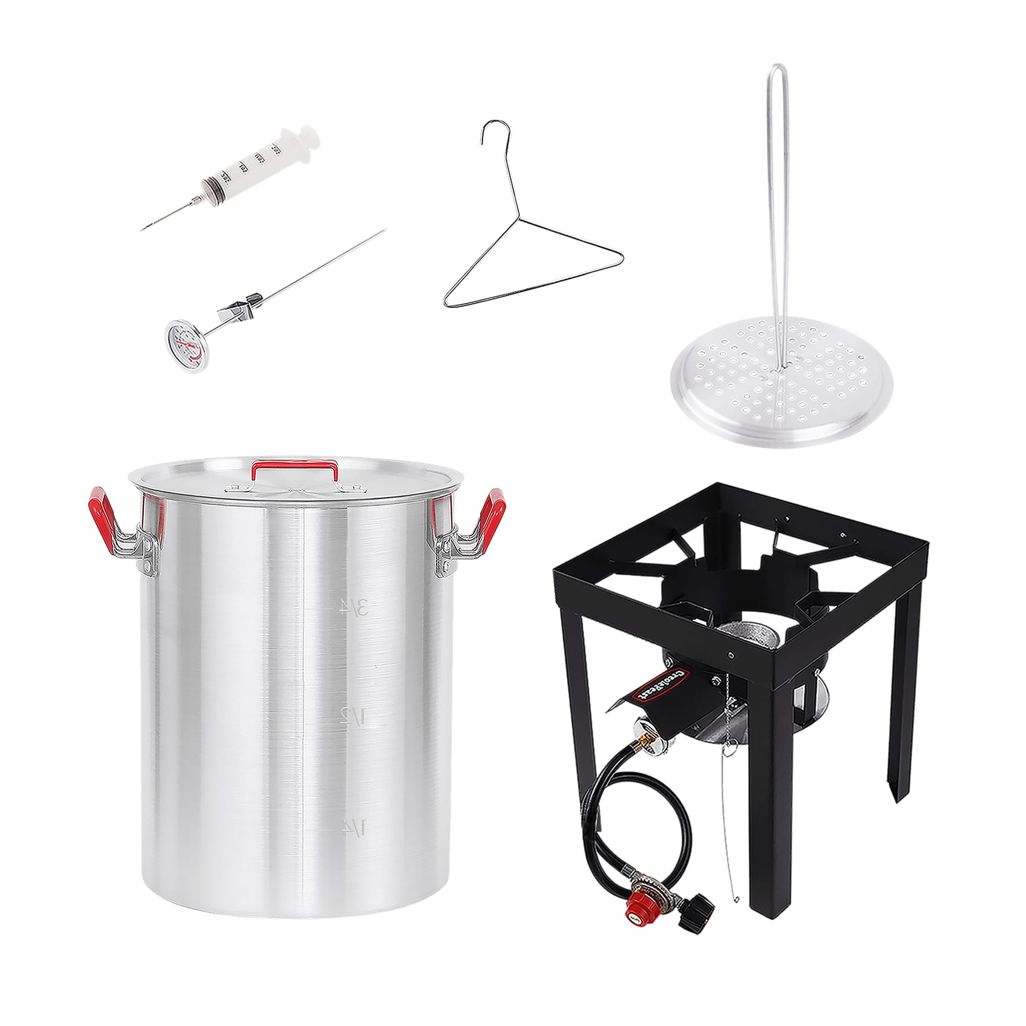 Fire Magic 26 Quart Turkey Frying Pot Deep Fryer Kit - 3570