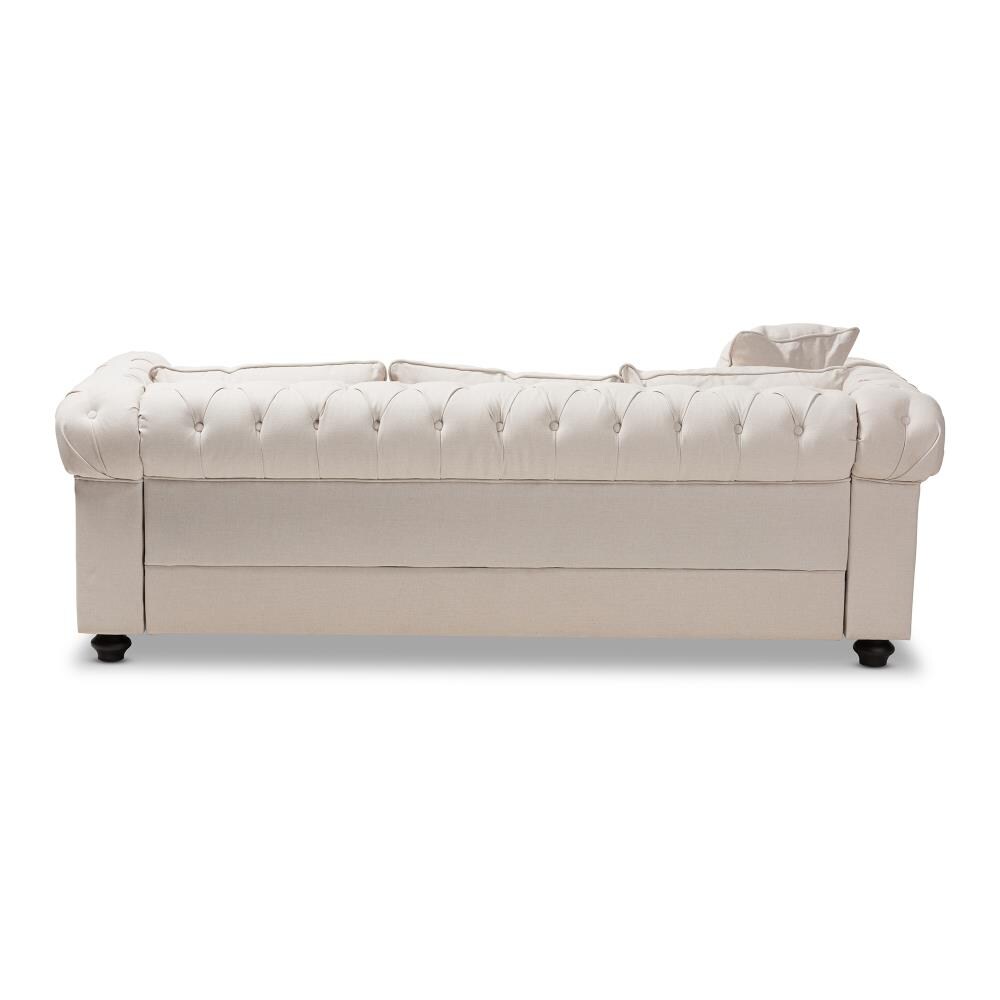 Baxton Studio 144-8096-LW Sofas-Loveseats - View #3