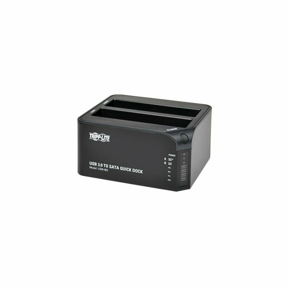 Tripplite ACD3707  U339-002 USB 3.0 Superspeed to Dual Sata External Hard Drive Docking Station