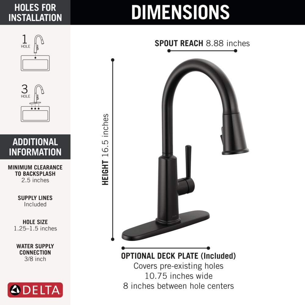 Delta 19730LF-BL Kitchen-Faucets - View #5