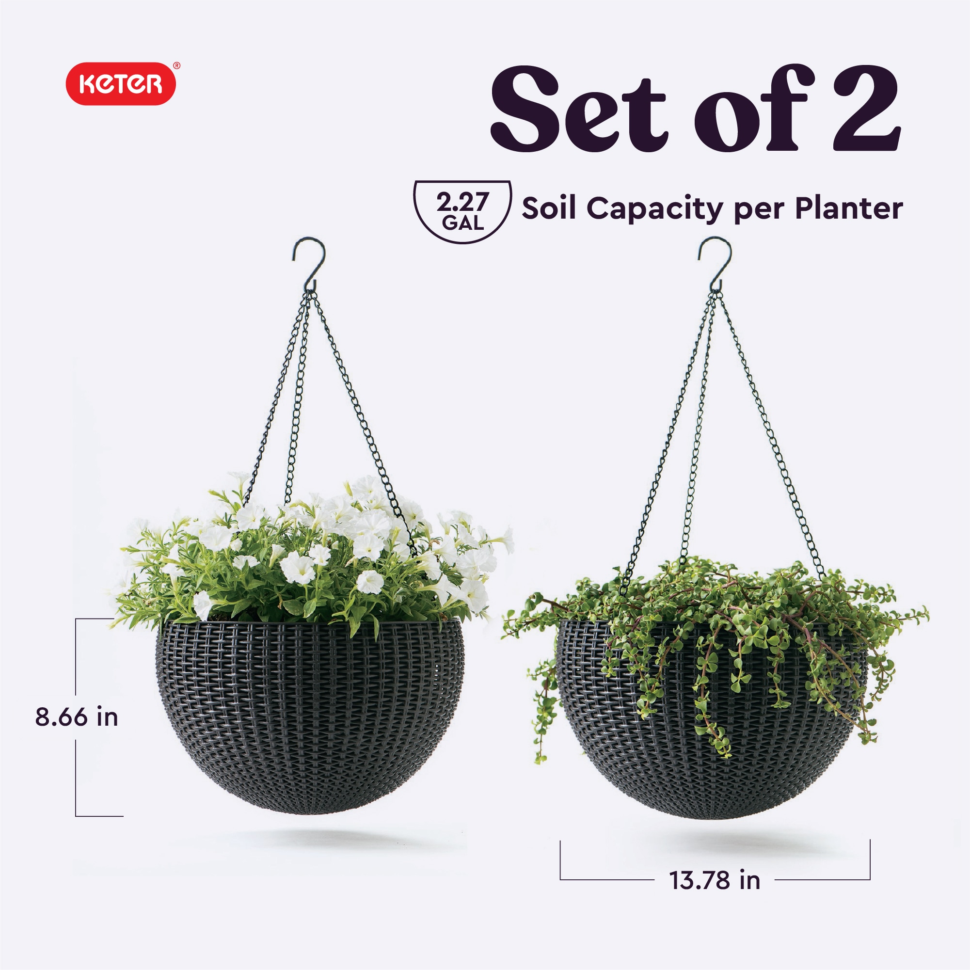 Keter 237997 Planter-Window-Box - View #2