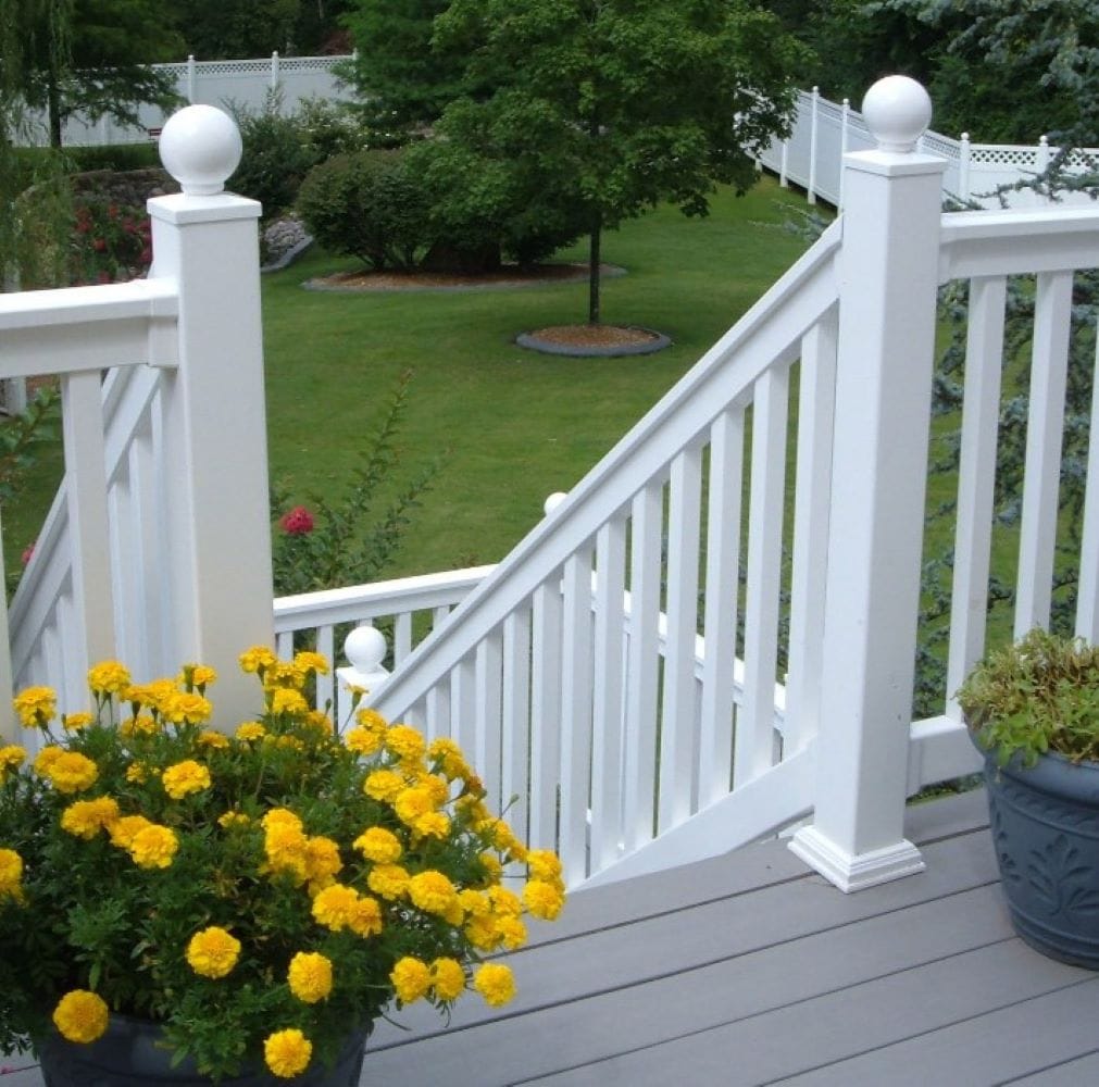 Capital Railing VA4PCBALLW Vinyl-Fence-Post-Caps - View #2