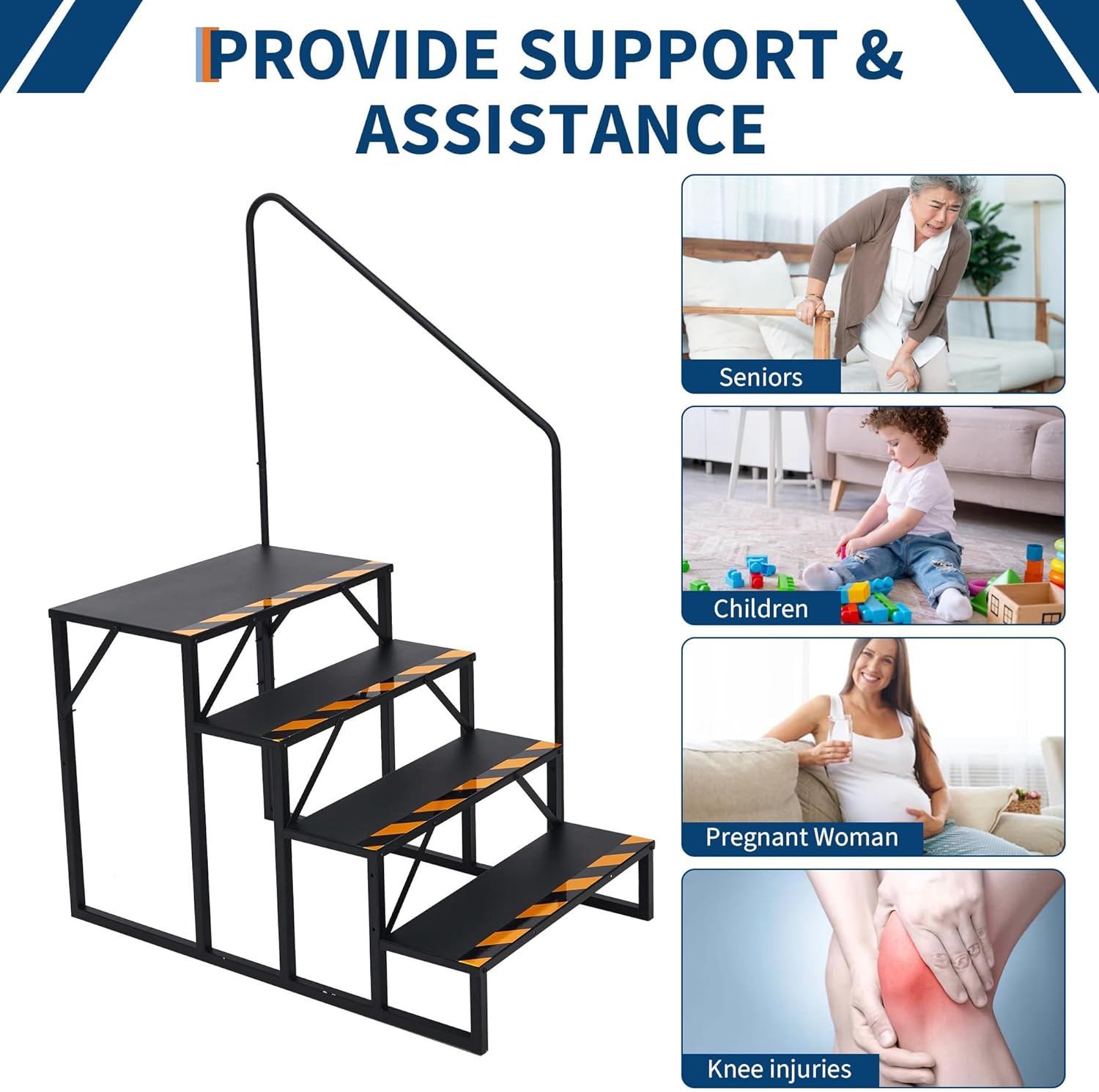 Garvee GGL-0823300447104 Above-Ground-Pool-Lad-Steps - View #6