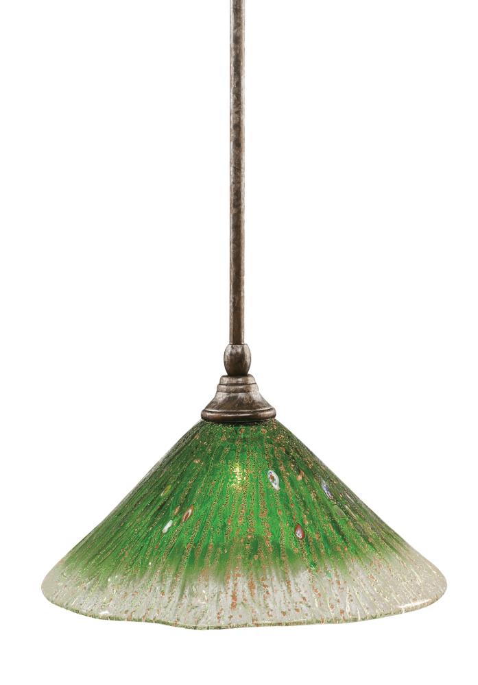  LWTK003546 Brooster Bronze Transitional Bowl Hanging Pendant Light