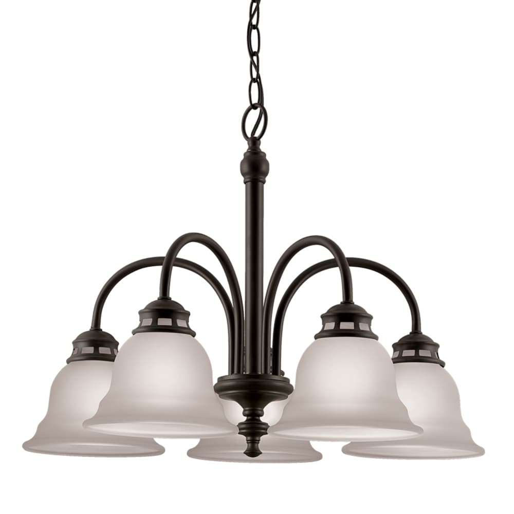 Antique Brass 5-Light Chandelier – Reuse Depot, Inc.