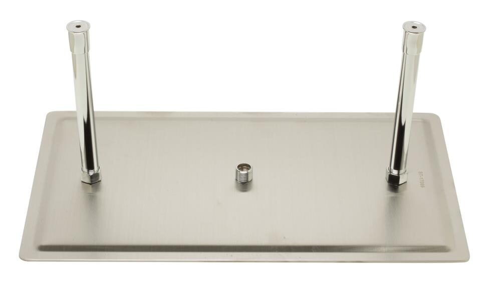 Ultra Thin Brushed Stainless Steel Ceiling Mounted Rain Shower Head