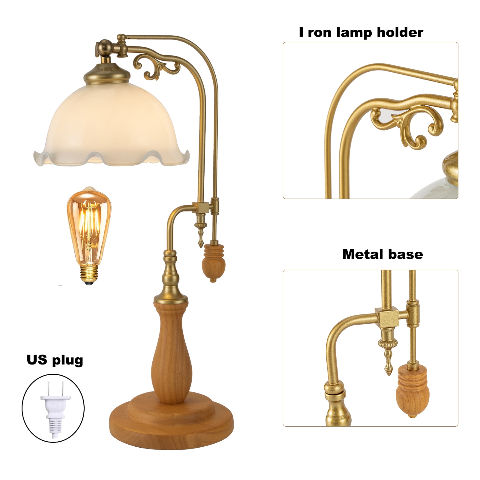 Oukaning JZUCMXQ5USHCX Table-Lamps - View #5