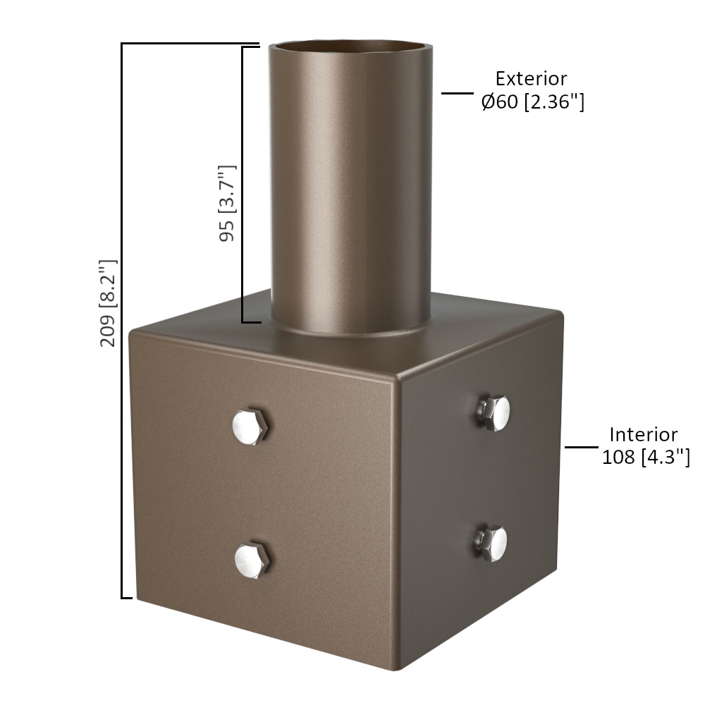 J&H LED JH-1STA4-54C Post-Lights - View #2
