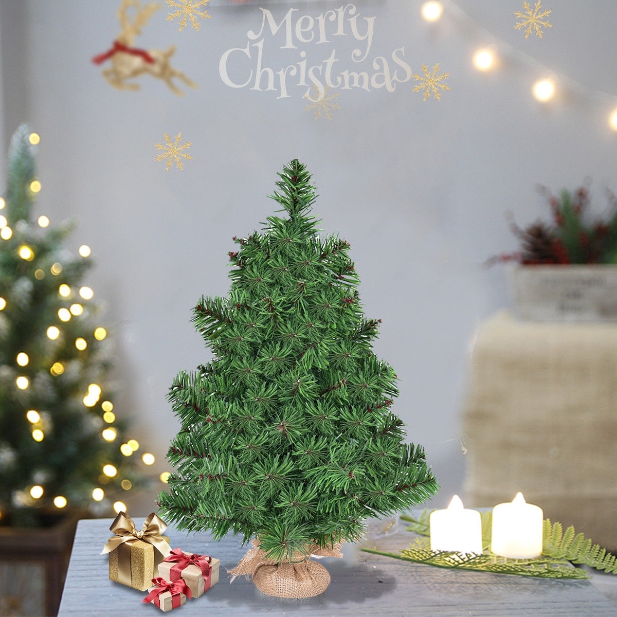 WELLFOR HYG22641 Artificial-Christmas-Trees - View #9