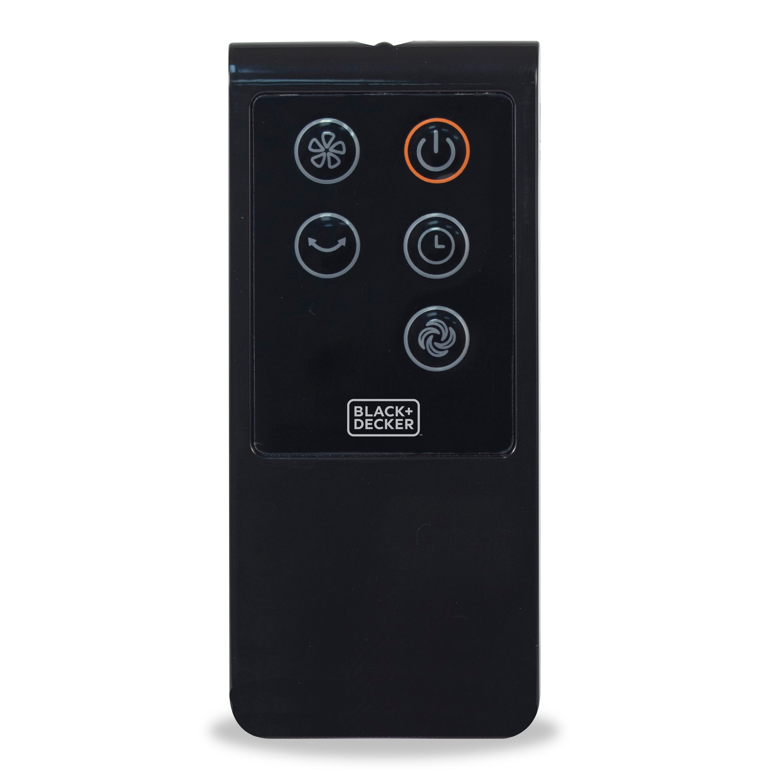 Black 36-Inch Digital Oscillating Tower Fan with Remote
