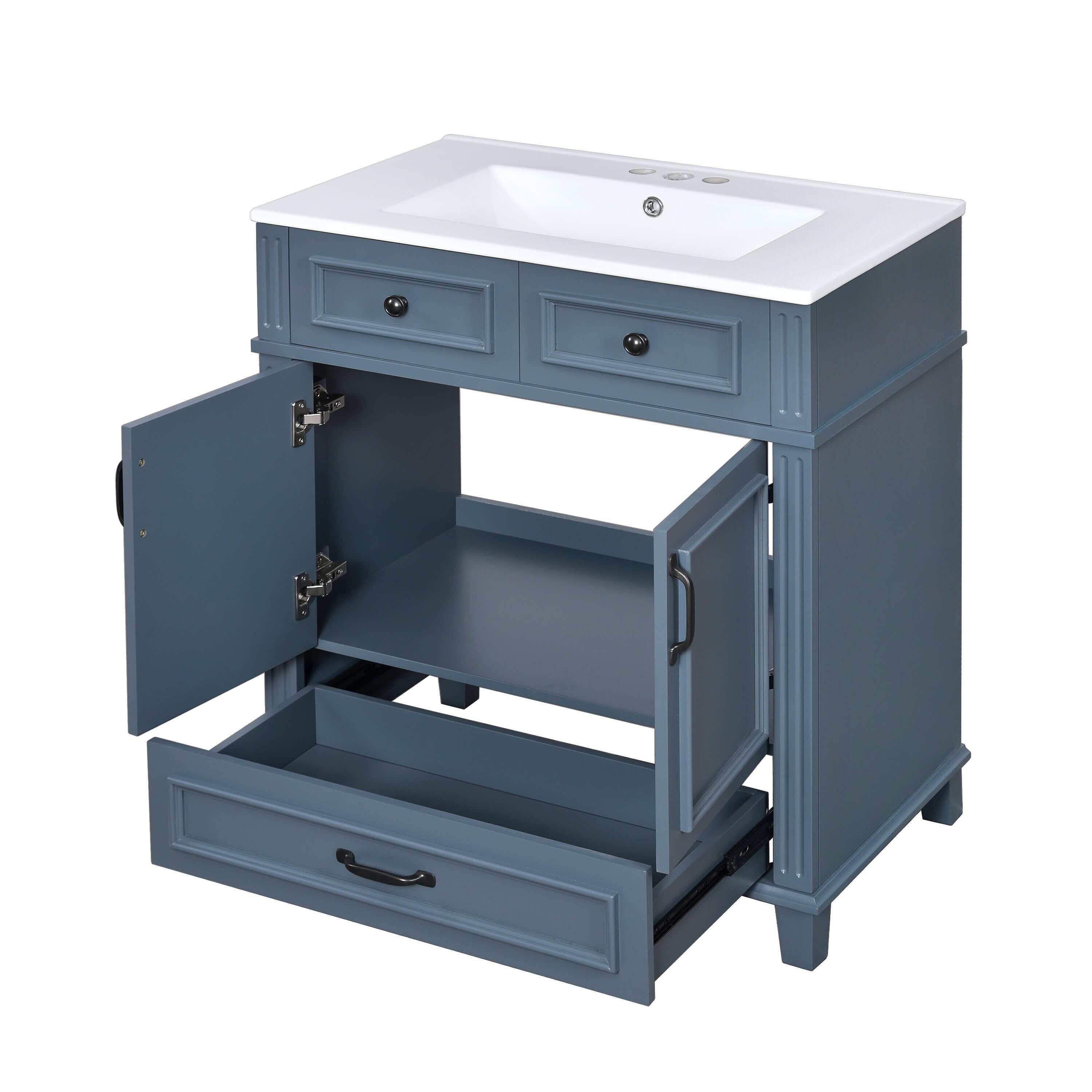 Vynxaria LEXY1363-DJYS-SZT133 Bath-Vanity-Combo - View #13