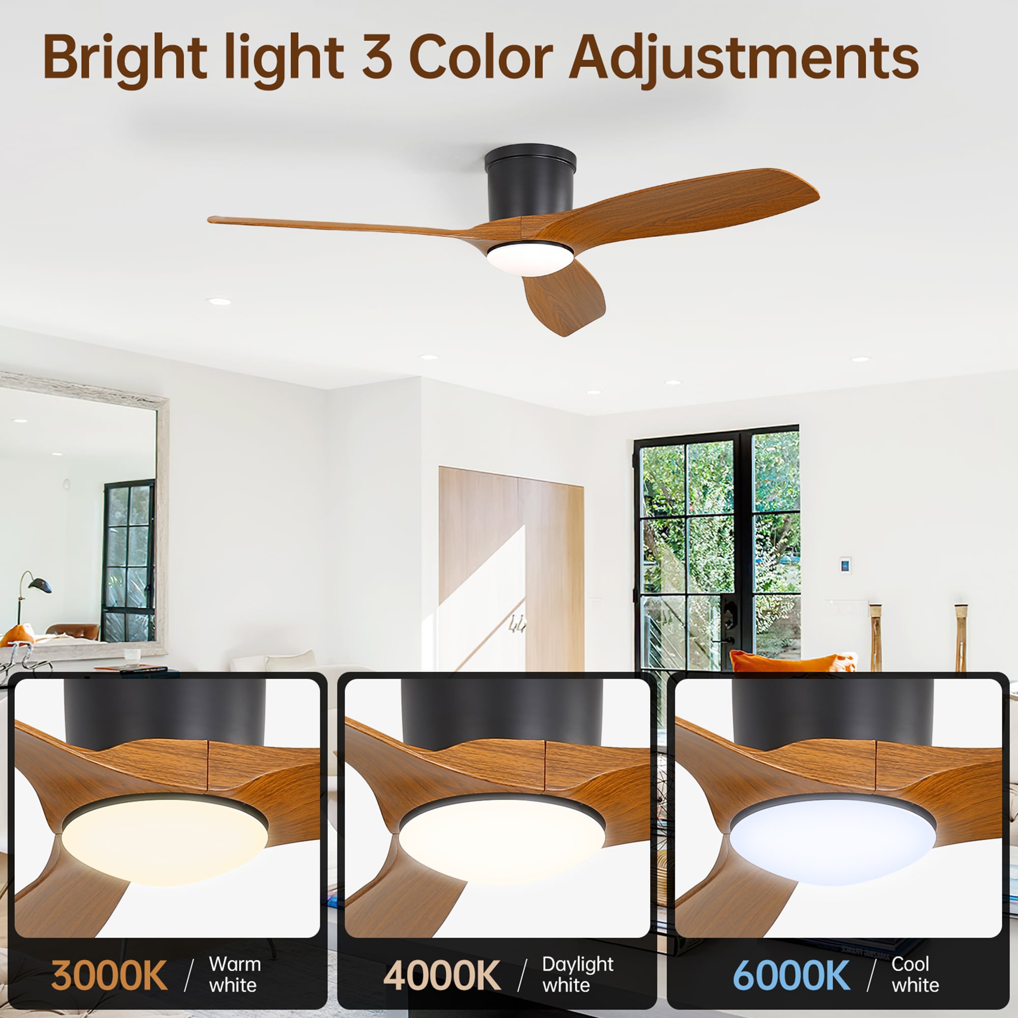 SINOFURN SYD130002WT Ceiling-Fans - View #3