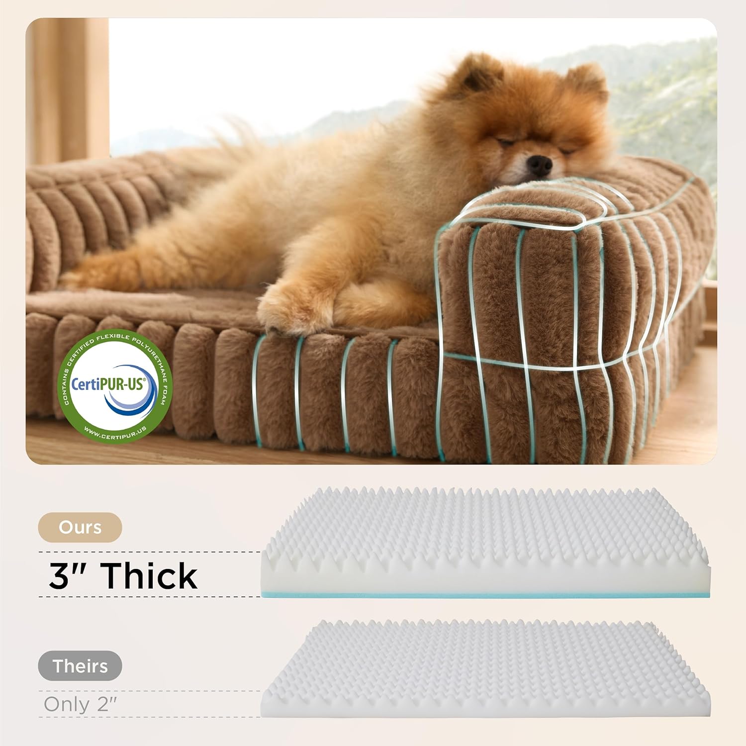 LOVMOR SF-H-CK-DOGBED-16 Pet-Beds - View #2