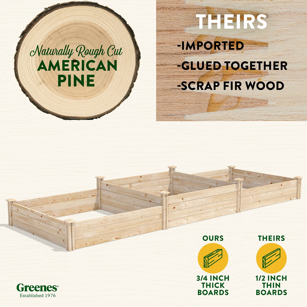 Greenes Fence RCP4T8S34B Raised-Garden-Beds - View #2