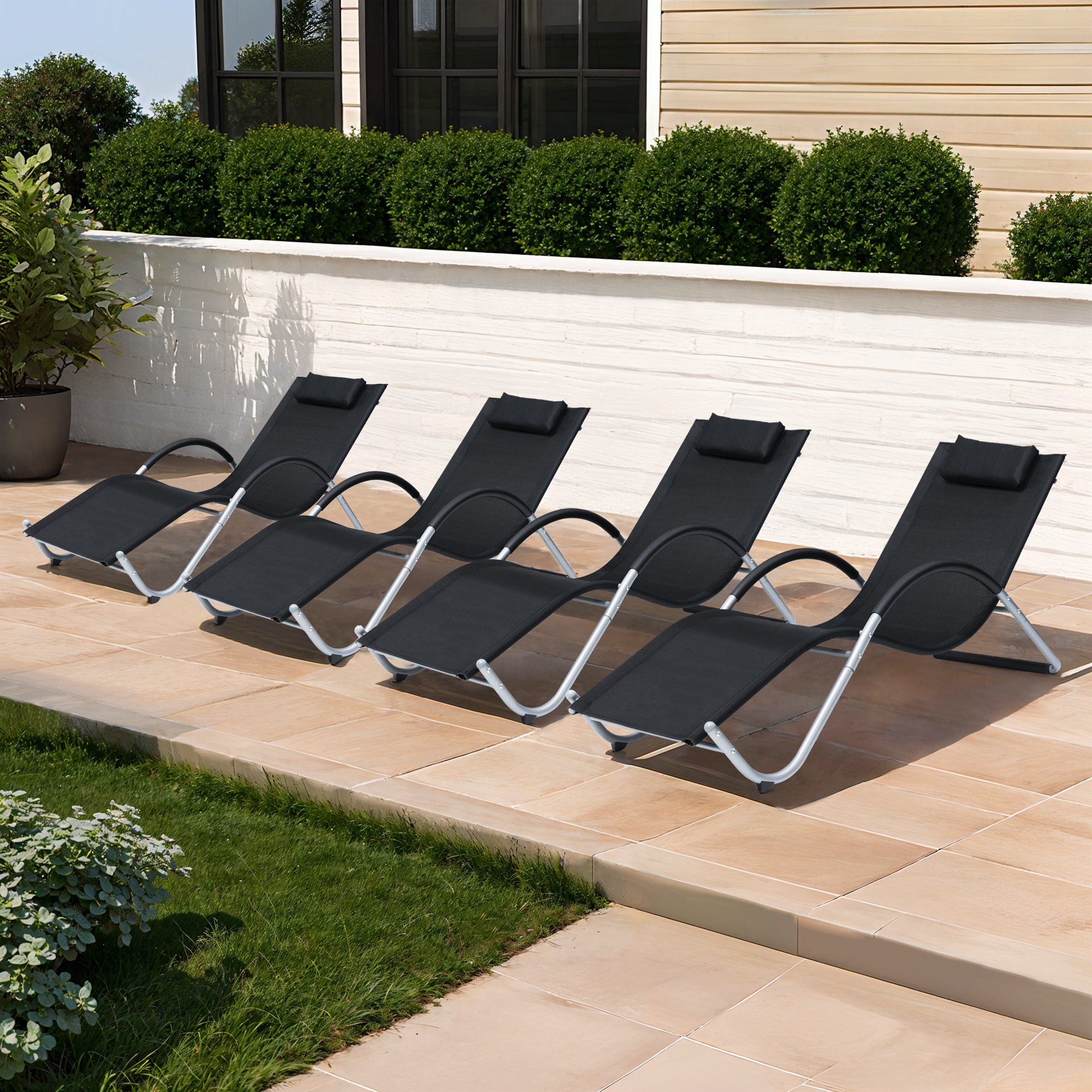 Crestlive Products CL-LG032BLK-1 Patio-Chairs - View #10