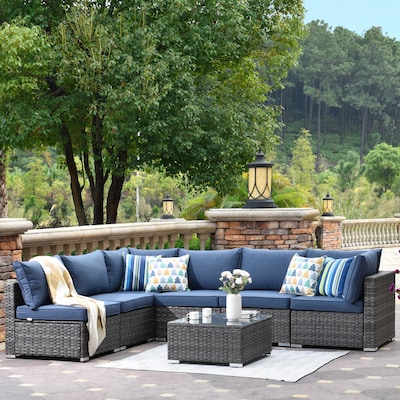 Patio Sectionals Sofas At Lowes Com