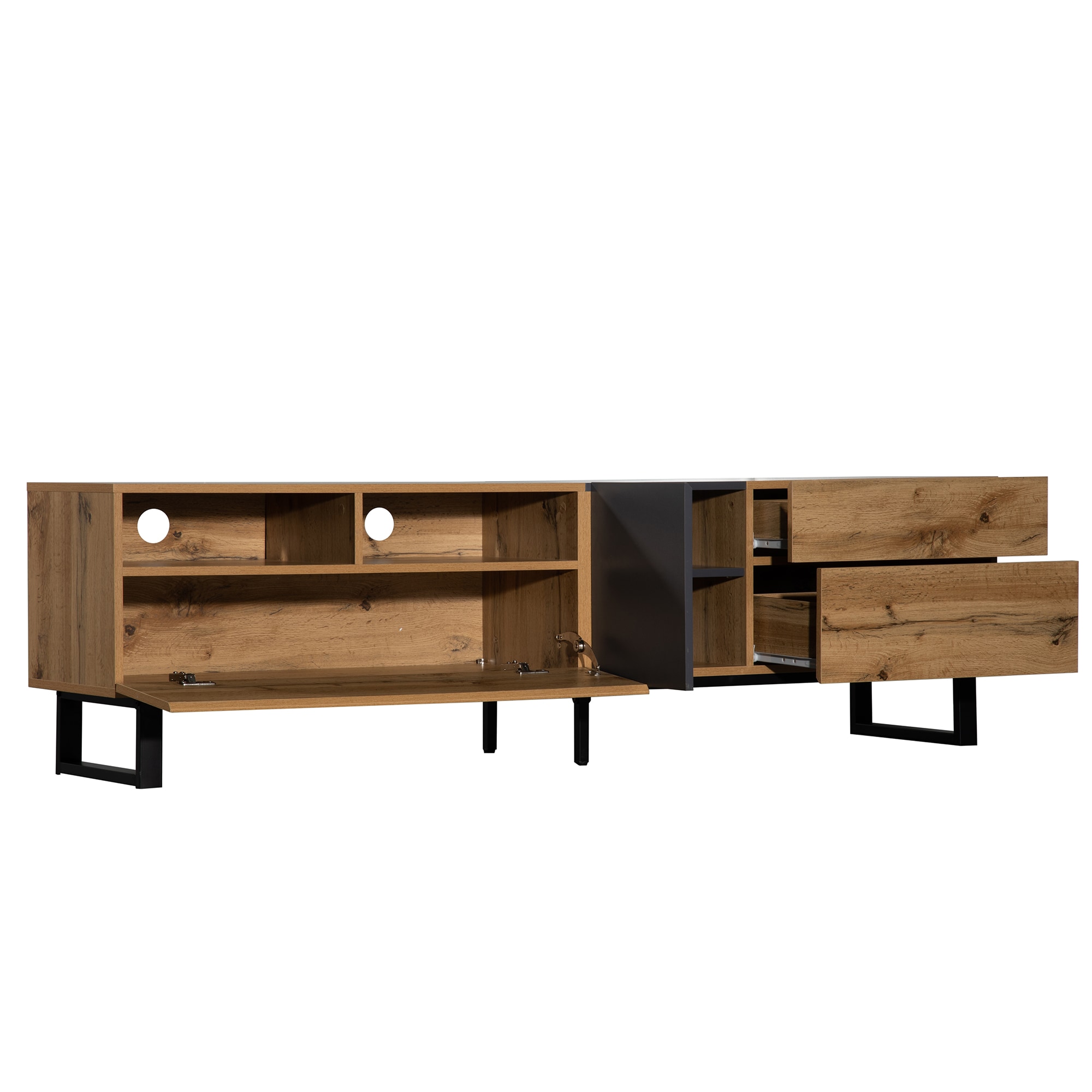 JIMSMAISON JMMRSTS03-WD Tv-Stands - View #7