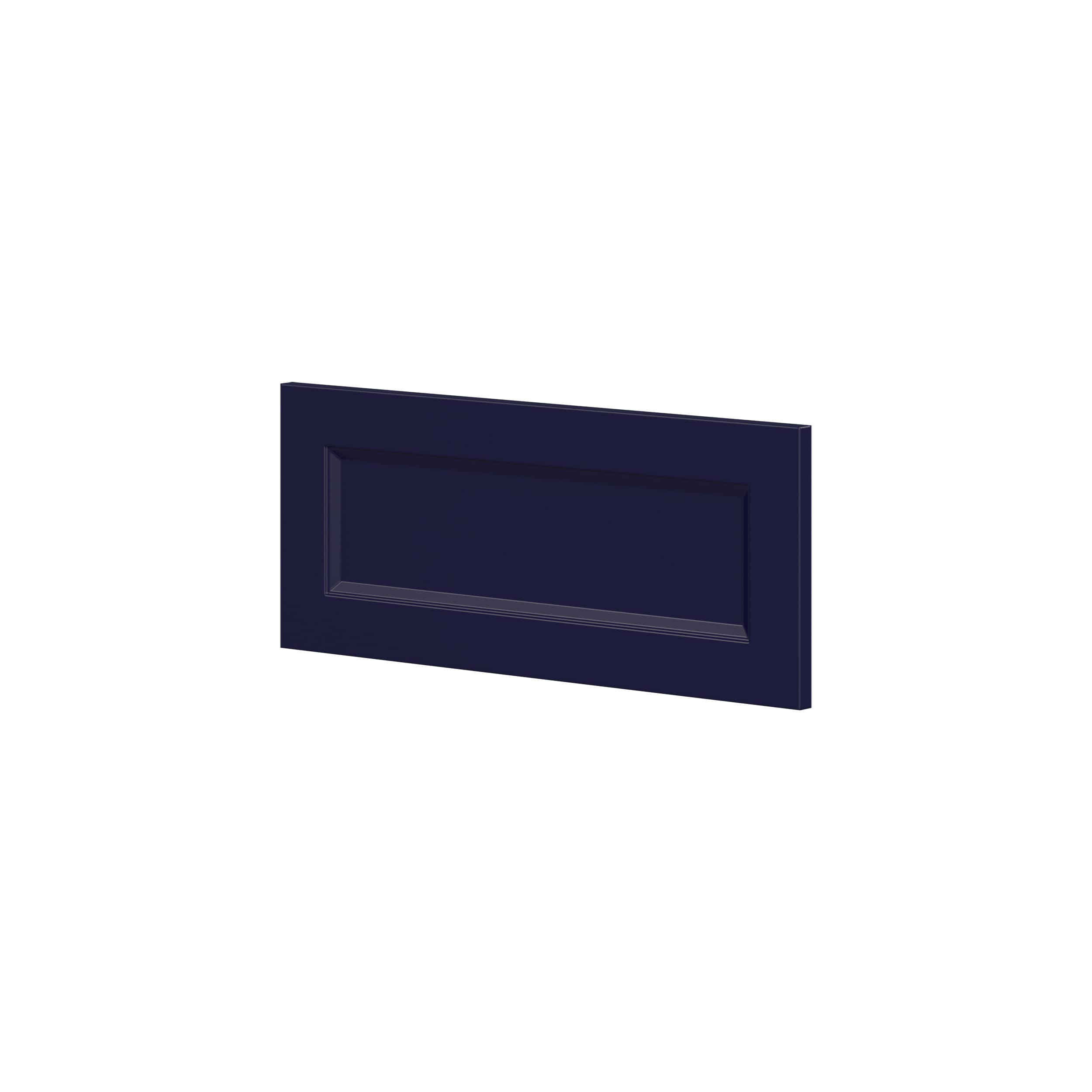 Hugo&Borg DSDF2410-LO Lorette 24-in W x 10-in H Navy Blue Shaker Base cabinet drawer fronts (Fits 24-in base box )