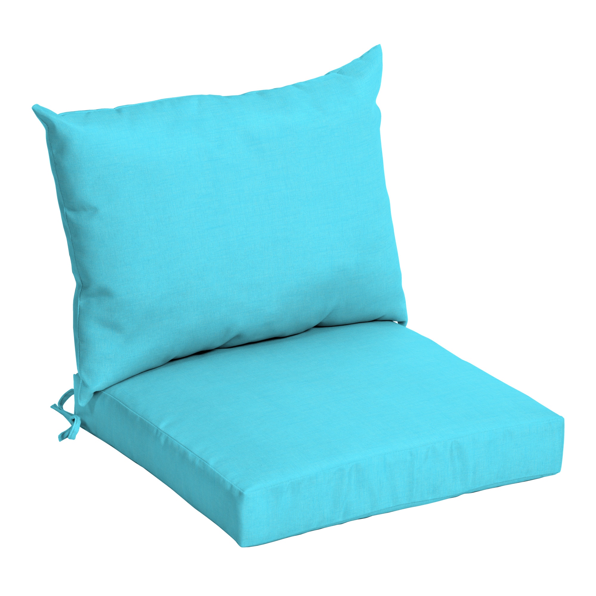 Arden Selections Sapphire Leala Outdoor Deep Seat Cushion Set, Blue