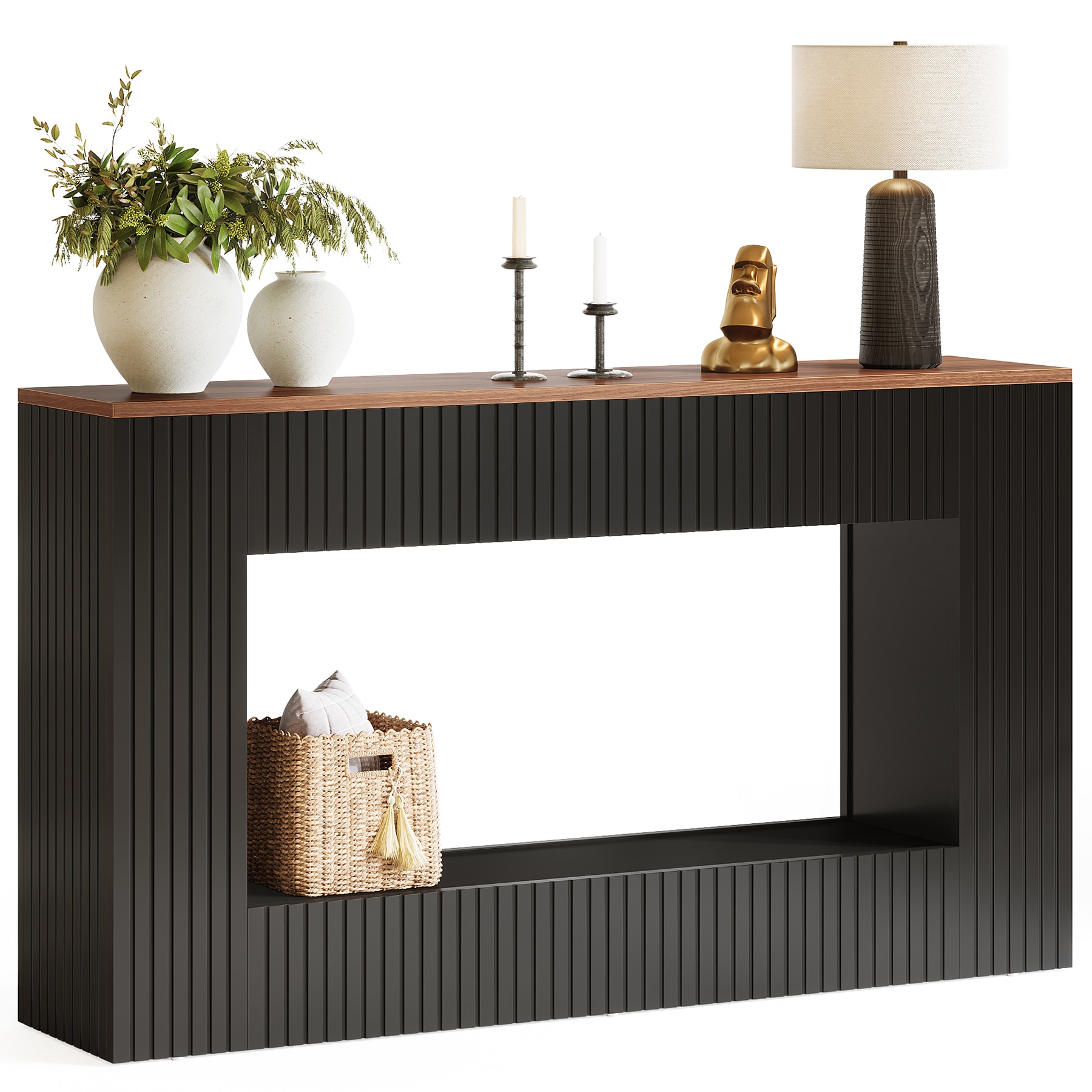 Tribesigns LWFD-J0313 Console table Farmhouse Finished Console table