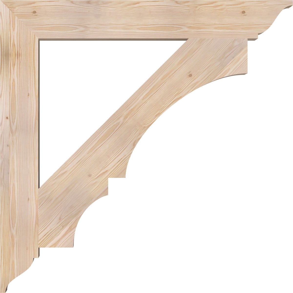 Ekena Millwork BKT06X42X42BOA01SDF Exterior-Brackets-Braces - View #3