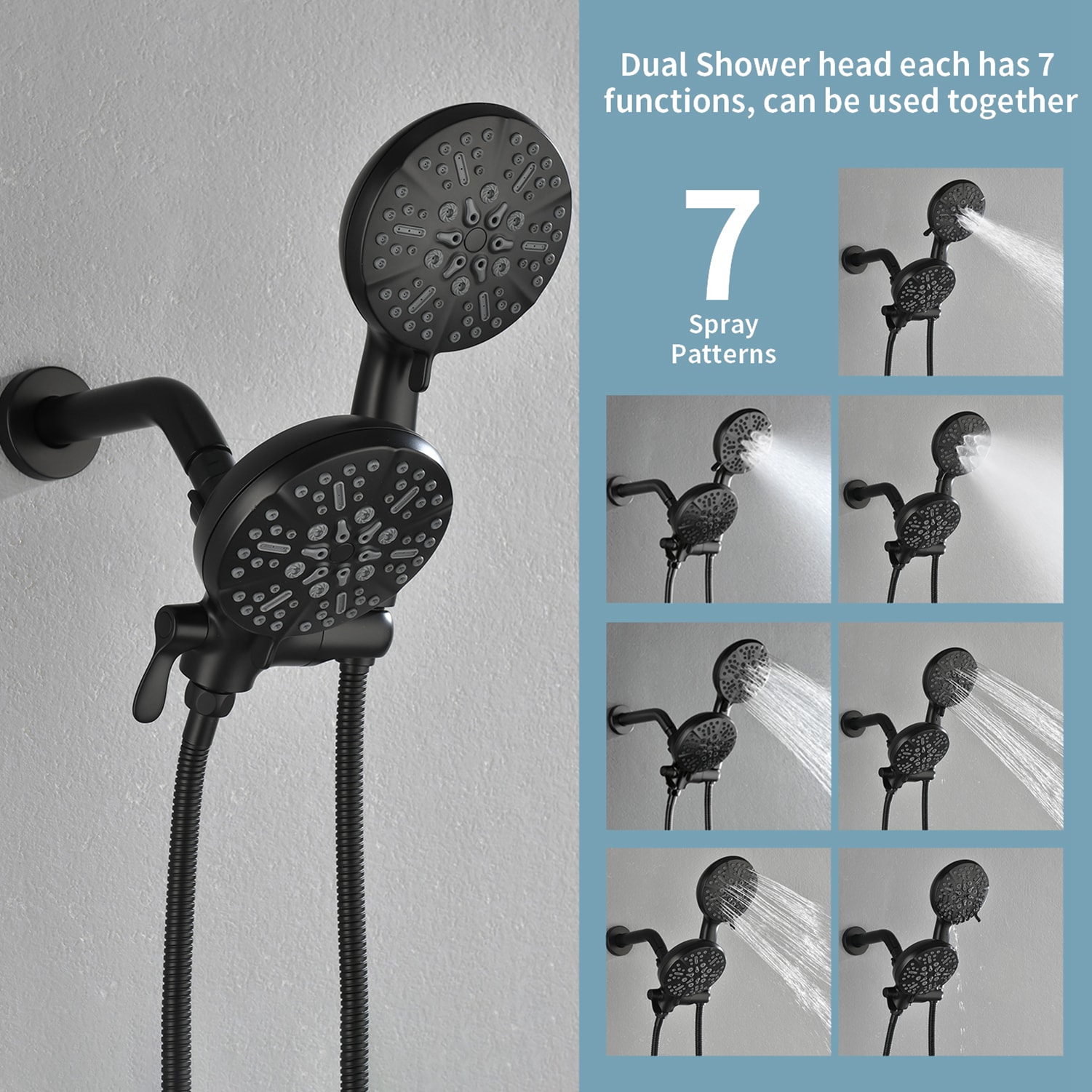 WELLFOR WB-0905 Showerhead-Bar-Panels - View #6