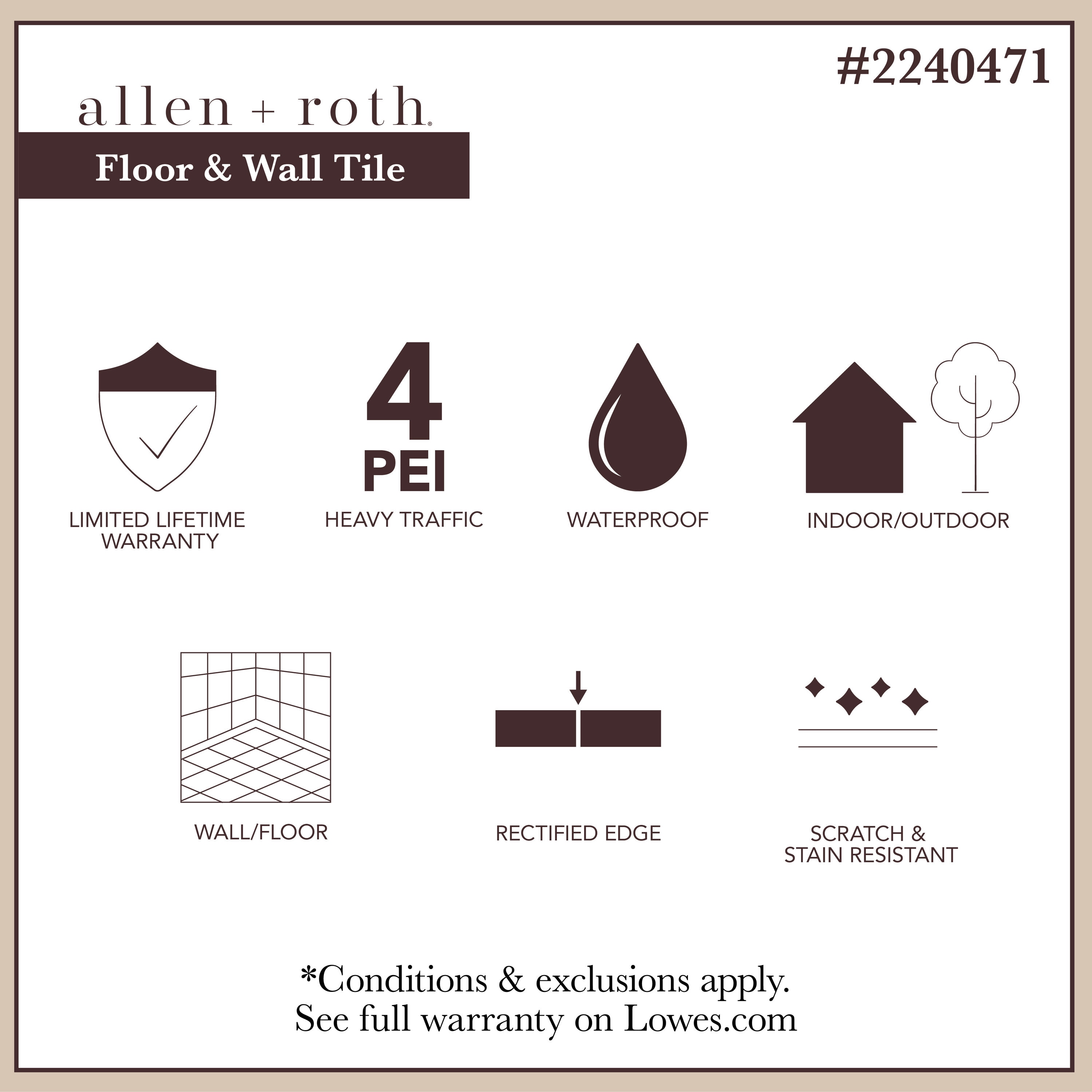 allen + roth 1102052 Ceramic-Tile - View #3