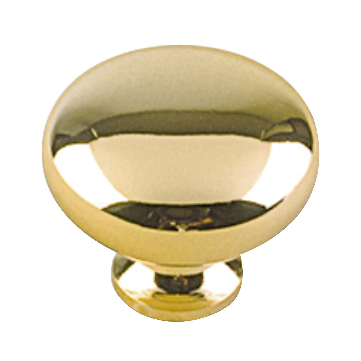 Richelieu BP4923130 Varennes 1-1/4-in Brass Mushroom Traditional Cabinet Knob