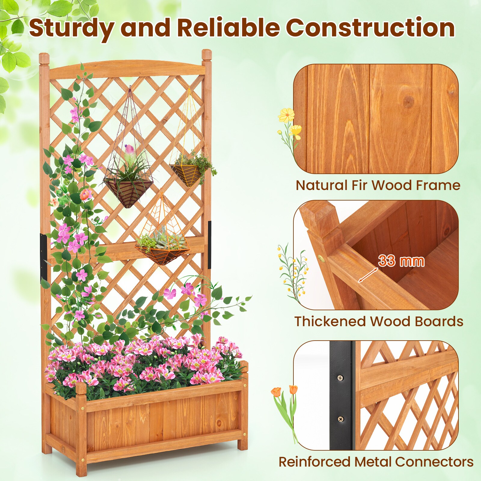 Costway CSHY006184 Raised-Garden-Beds - View #6