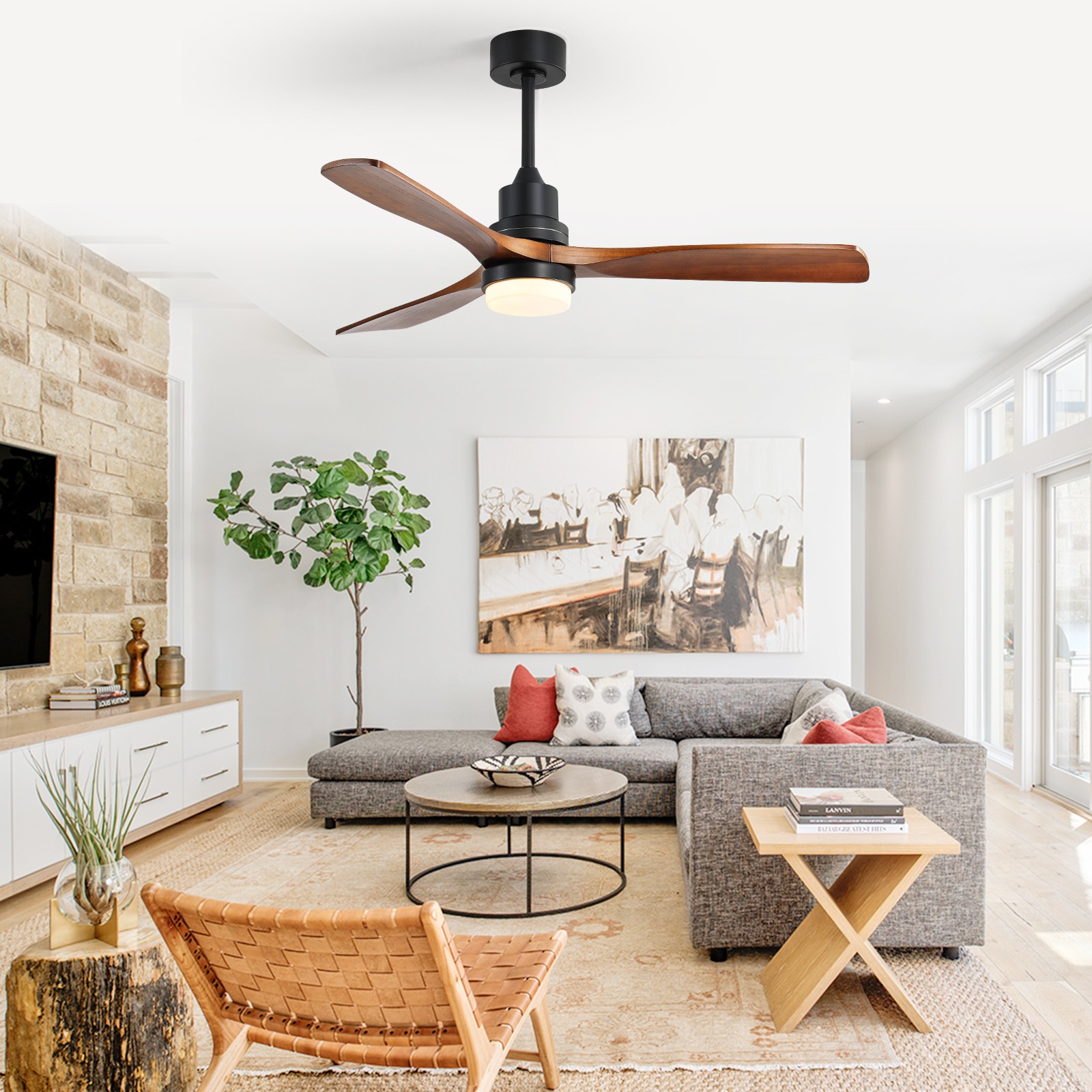 GlasFlength LW-CF-100 Ceiling-Fans - View #2