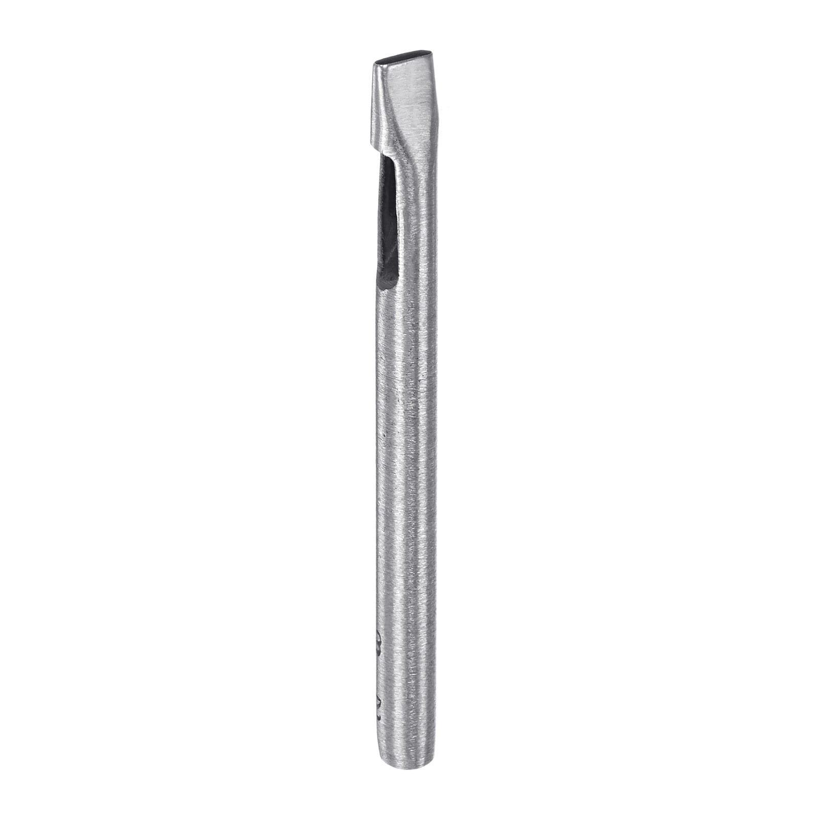 Harfington Oval Hole Punch 2x8mm Leather Hollow Cutter Oblong Punch Die for Strap Belt Watch Band Leathercraft Working