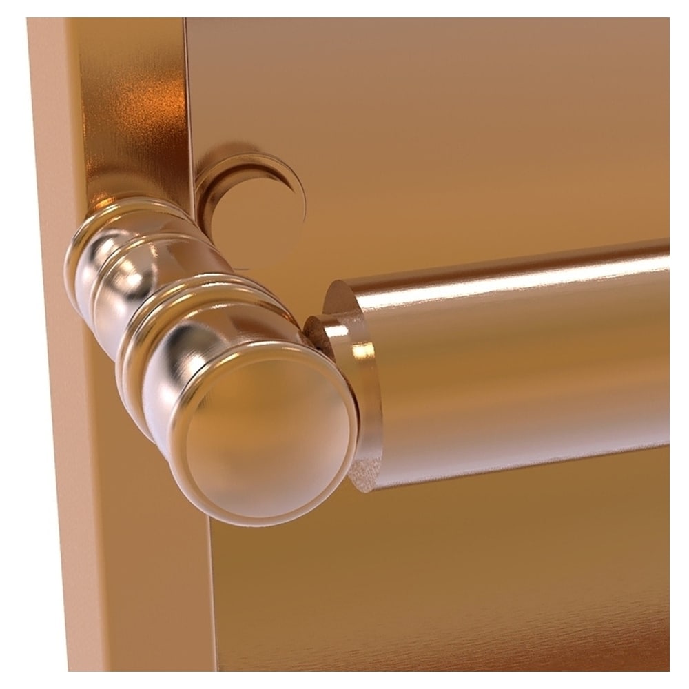 Allied Brass Carolina 6.125 x 4 Satin Nickel Solid Brass