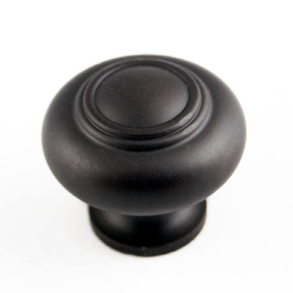 RK International CK 708-RB Oil-Rubbed Bronze Round Transitional Cabinet Knob