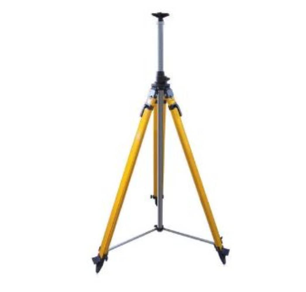 SitePro 406027  01-FGH30ELAZ-DCB Fiberglass Heavy Duty Elevator Dual Clamp Tall Tripod