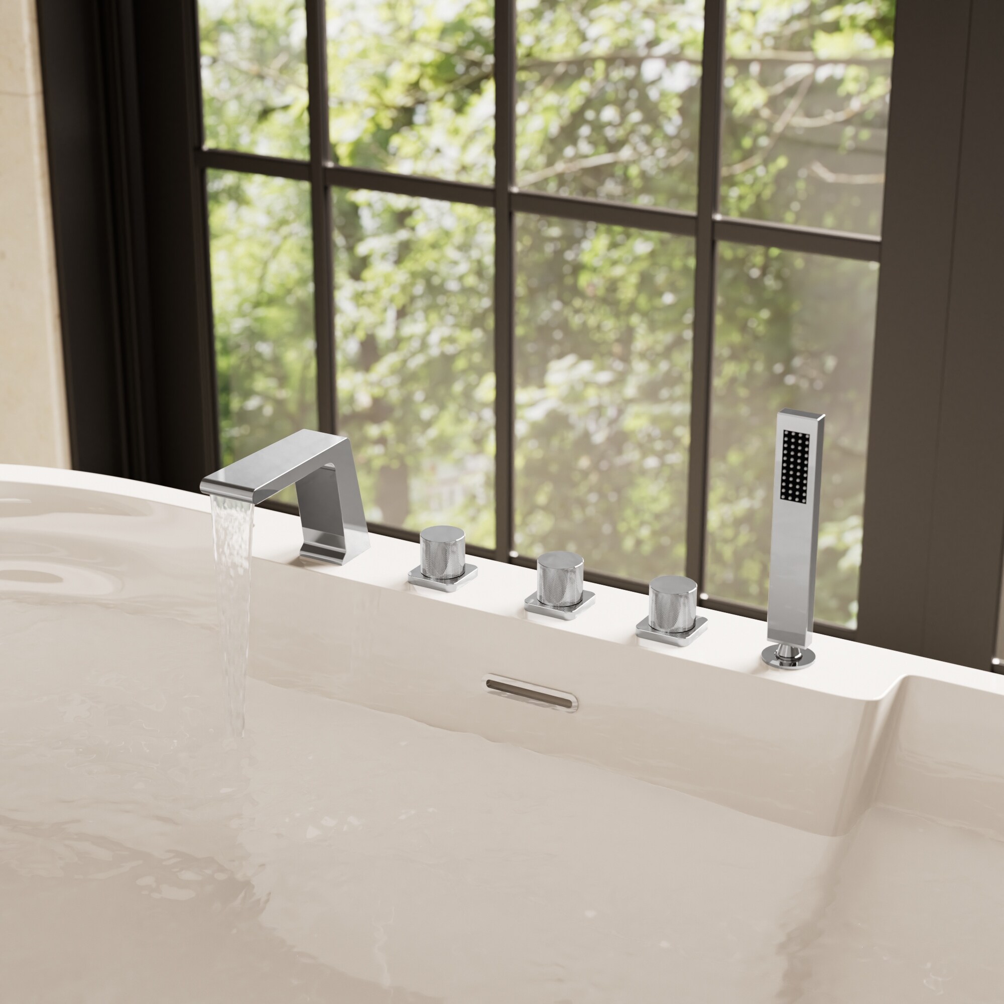 GRANDJOY SGF10GJ-09CH Roman-Tub-Faucets - View #17