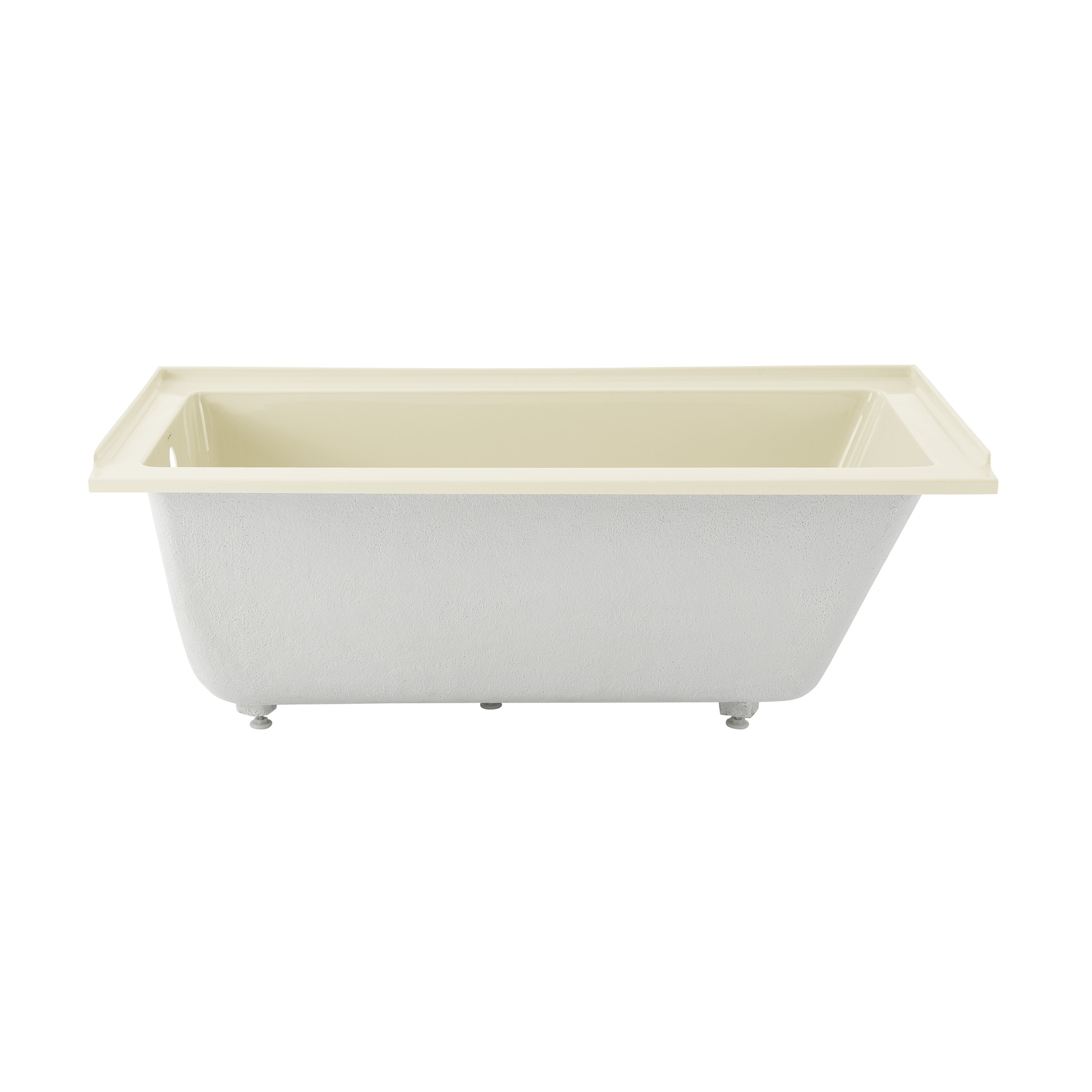 Swiss Madison SM-25-ABLAU24BQ Lausanne 60-in x 32-in Glossy Brown Acrylic Rectangular Alcove Soaking bathtub ( Left Drain )