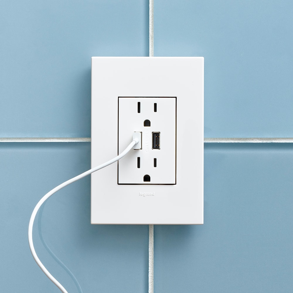Legrand ARTRUSB153W4 receptacles - View #10
