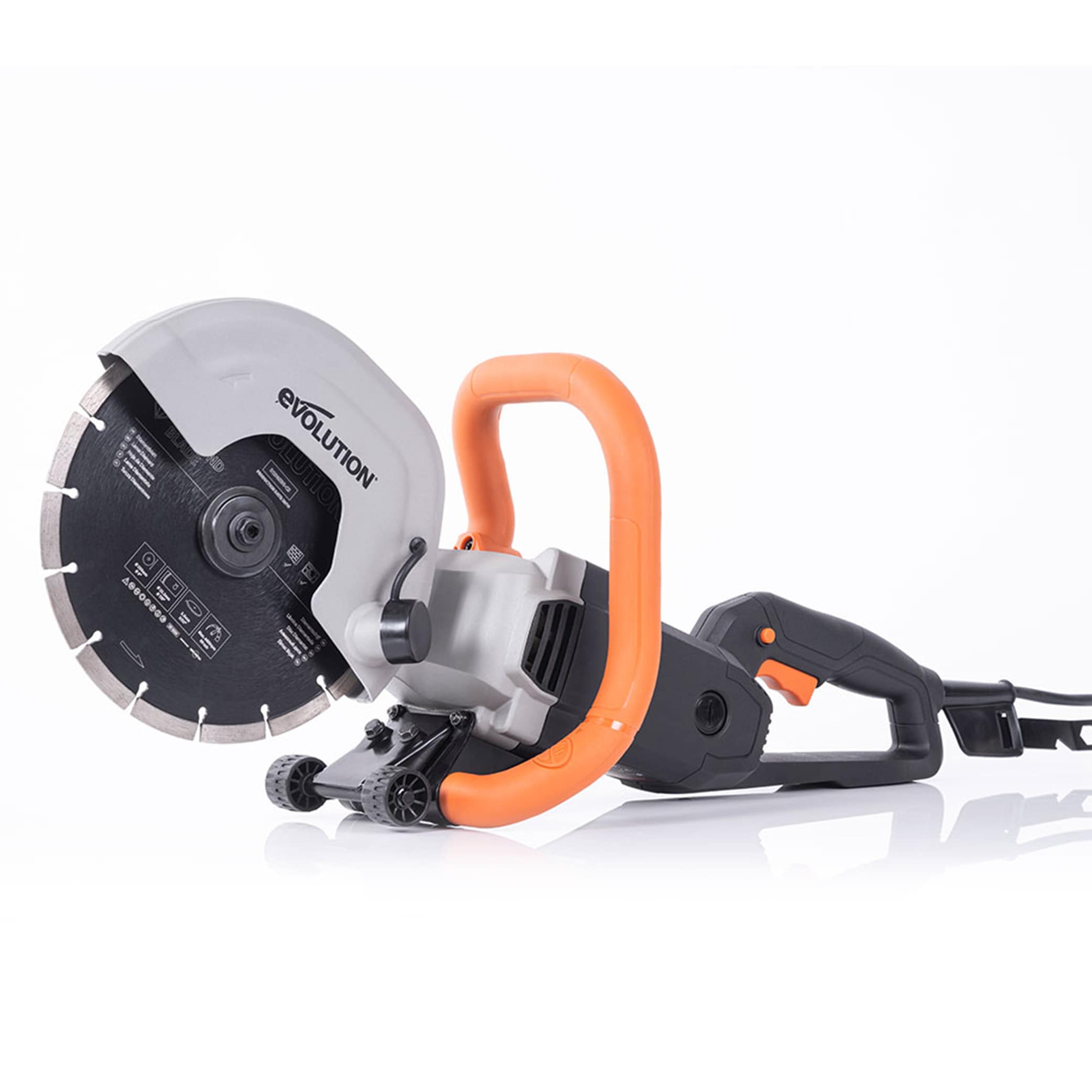Evolution R230DCT 9-in Corded Concrete Saw in the Concrete Saws department  at