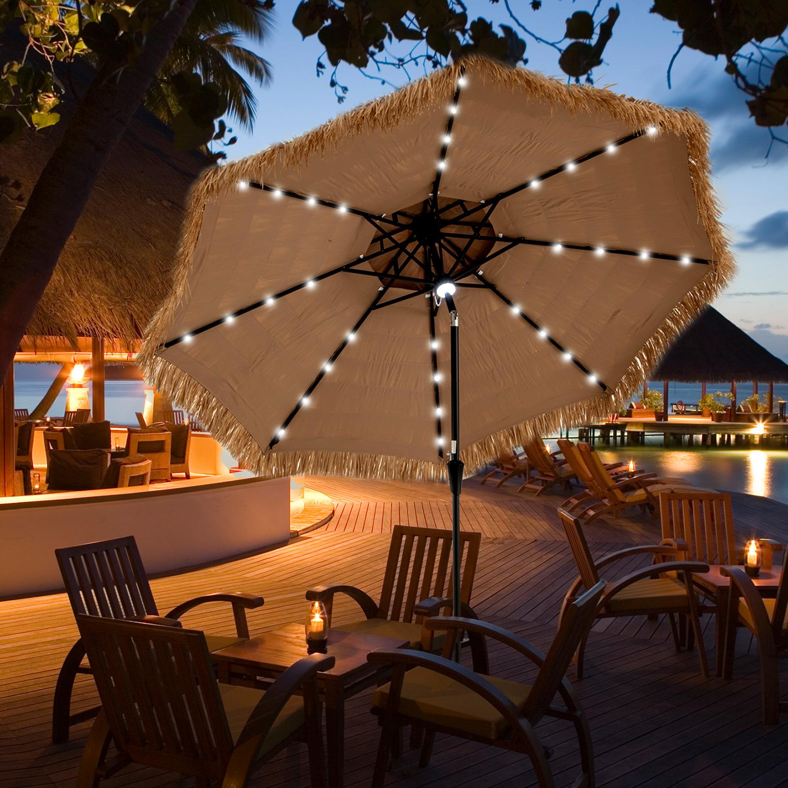 10 feet patio umbrellas ft double sided umbrella with base Weather resistant polyester canopy provide a nice outdoor shade for your patio Westin Outdoor 10 ft Offset