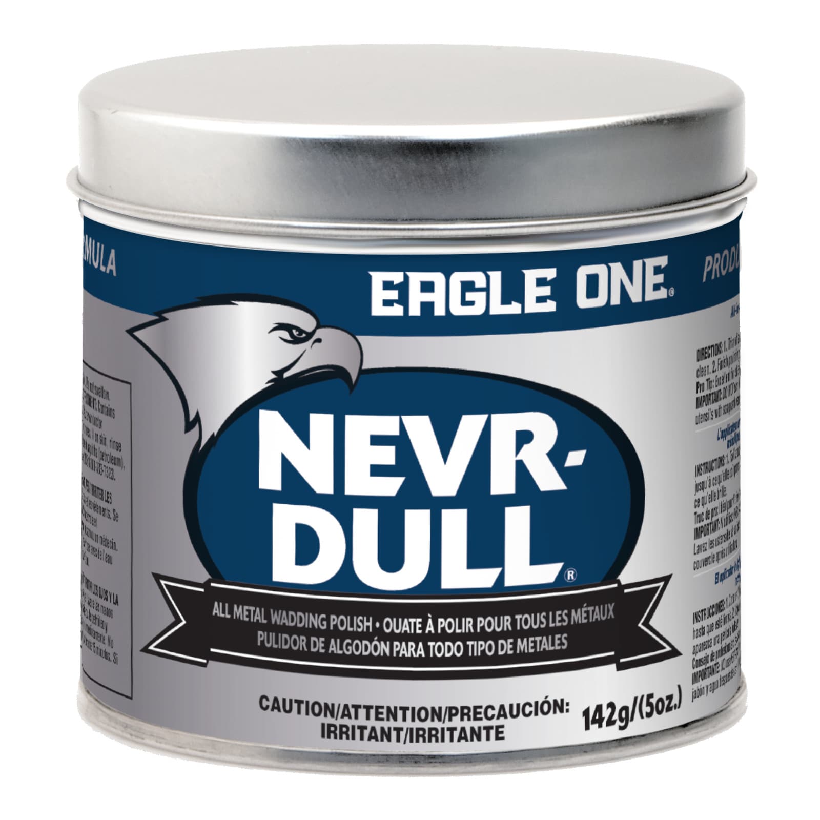 Eagle One Nevr-Dull Wadding Metal Polish 5-oz Car Exterior Restoration Kit  at