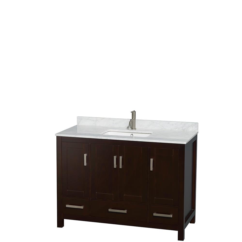Wyndham Collection WCS141448SESCMUNSM24 Bath-Vanity-Combo - View #3