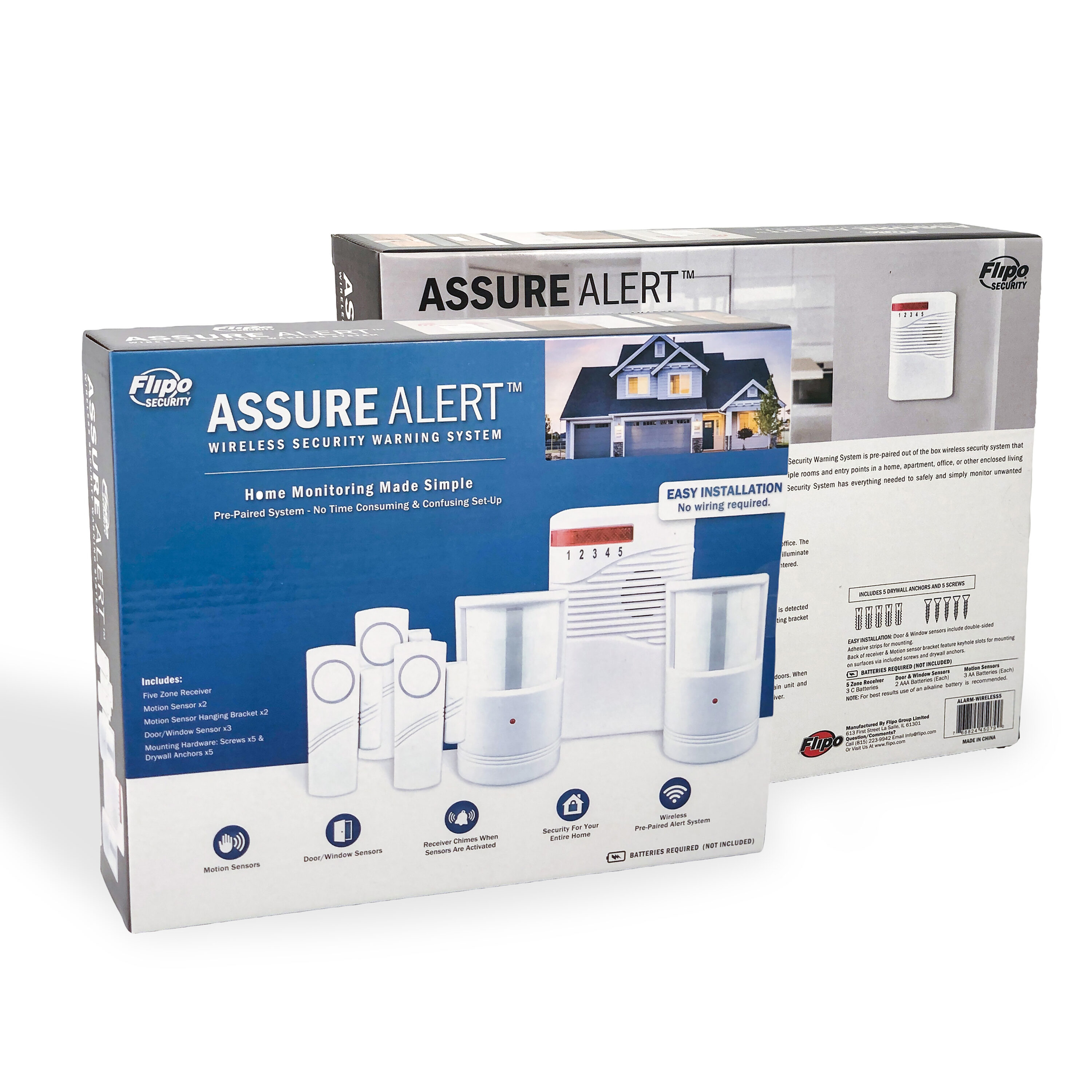 Flipo ALARM-WIRELESS5 Security-Alarm-Access - View #6