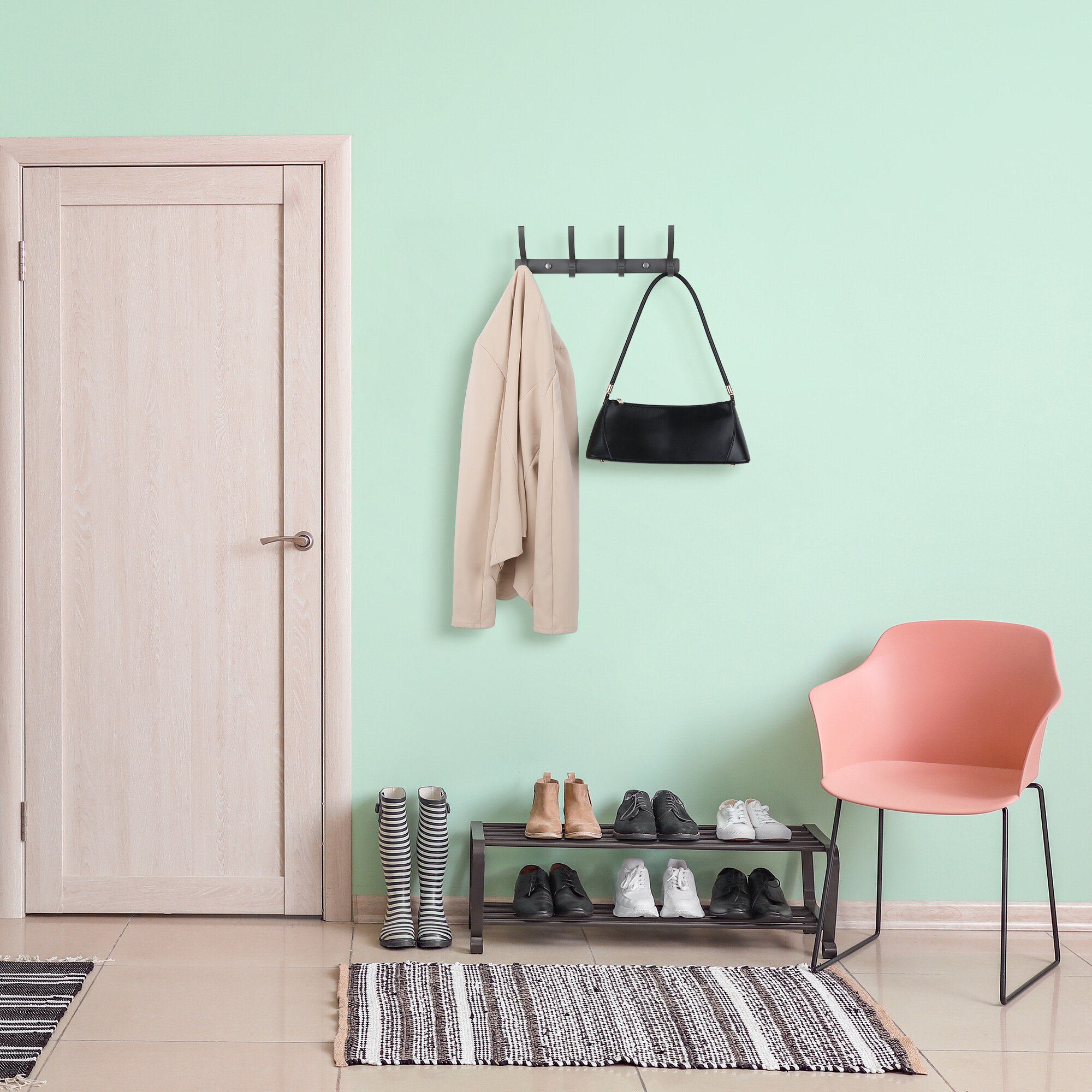 Unique Bargains S25122601UX1075 Decorative-Wall-Hooks - View #4