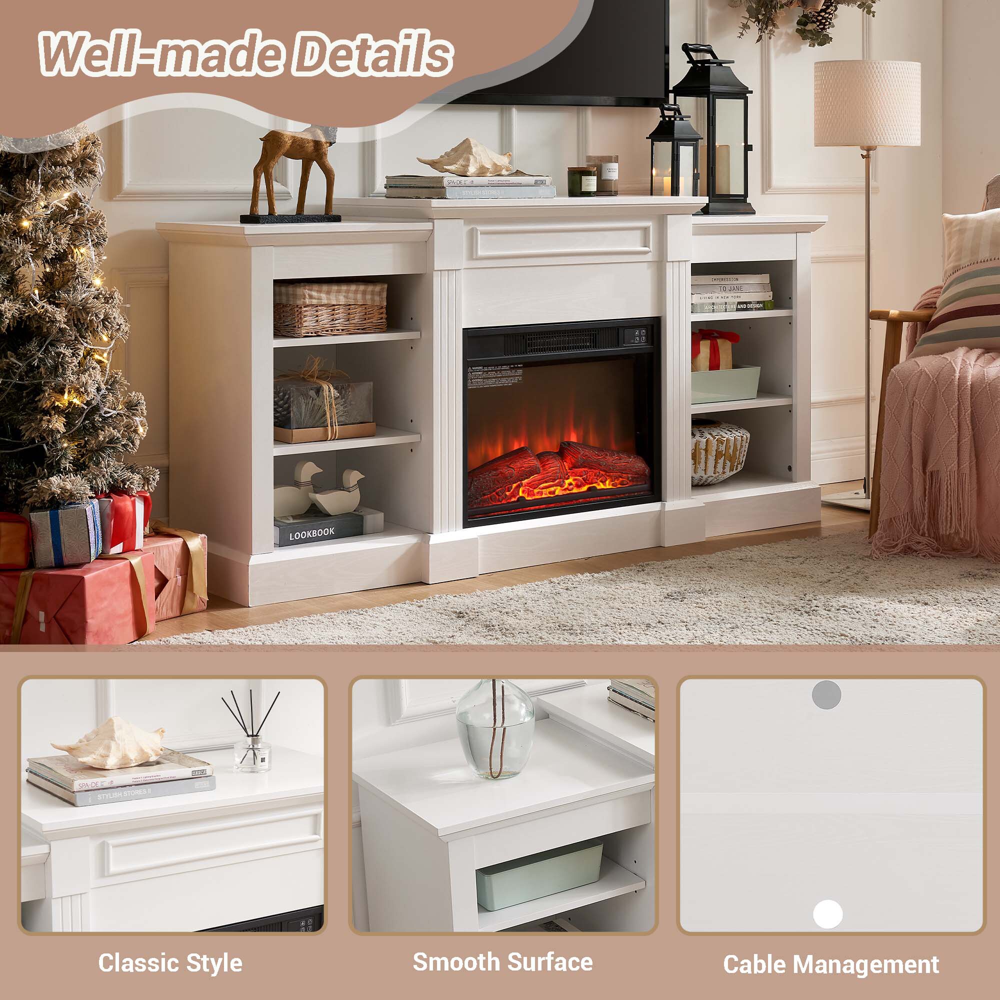Fun Orange FUN25EF07 Electric-Fireplaces - View #7