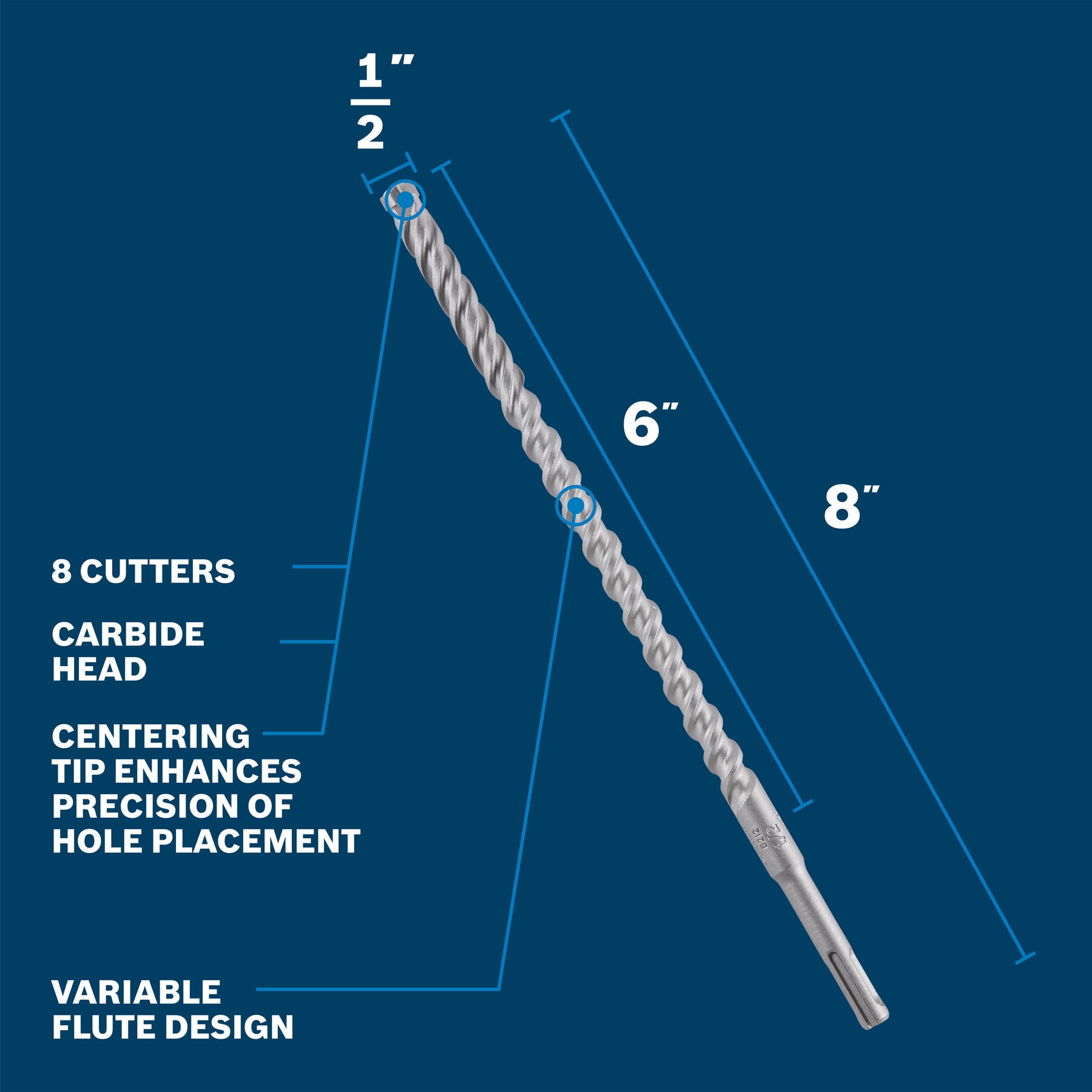 Bosch HC8C2084 Cement-Masonry-Drill-Bits - View #2