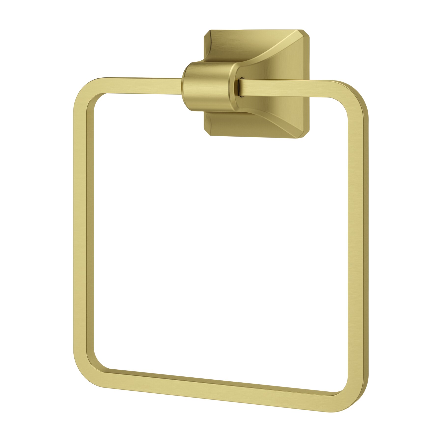 Pfister Park Avenue Brushed Gold Wall Mount Towel Ring
