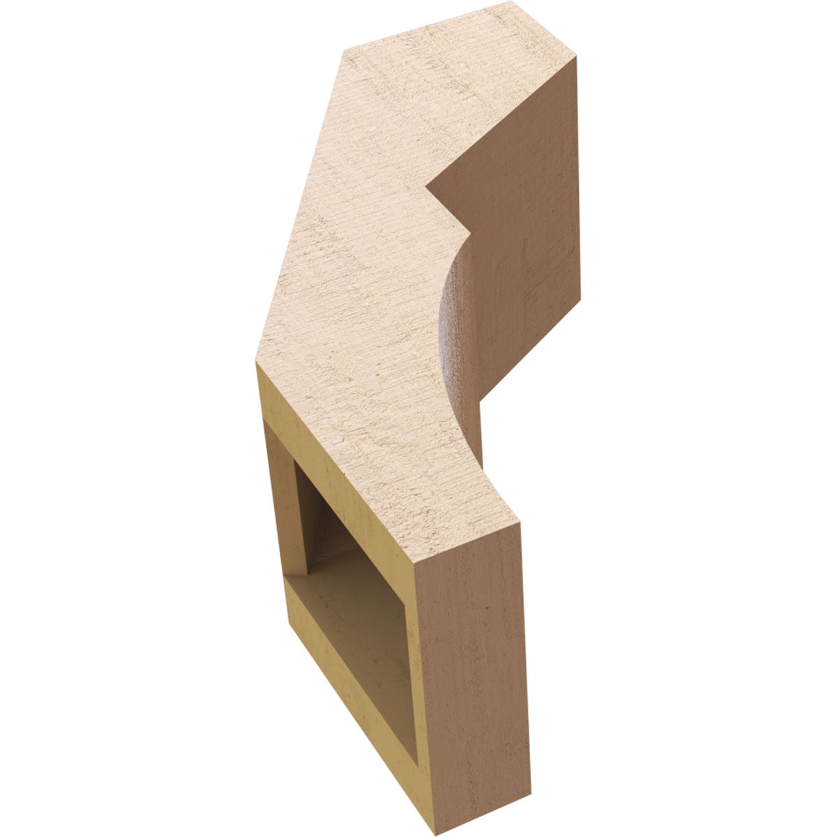 Ekena Millwork BRCUR05X08X12MONRCPR braces - View #7